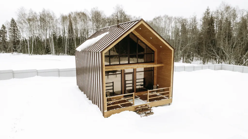 Дом в стиле Барнхаус