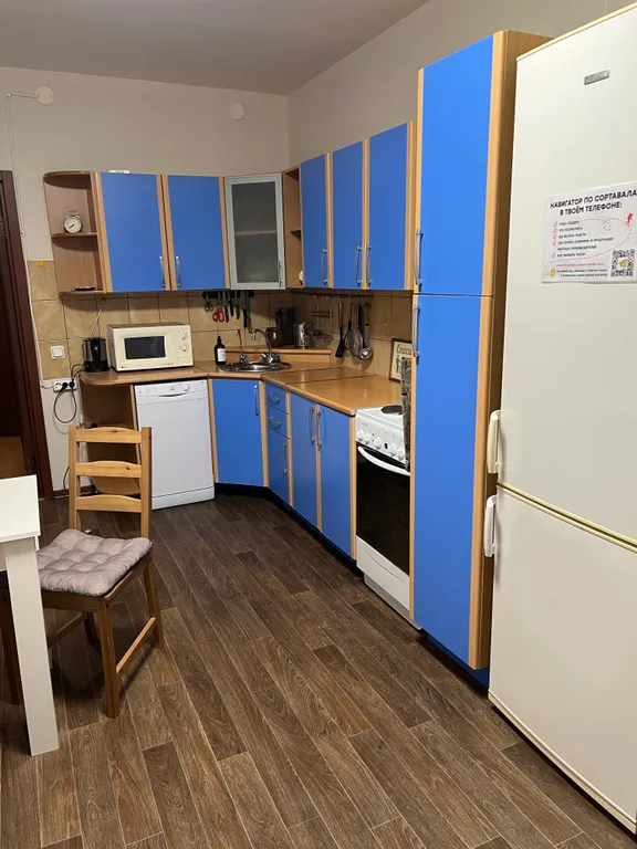 Большая однокомнатная квартира в новом доме