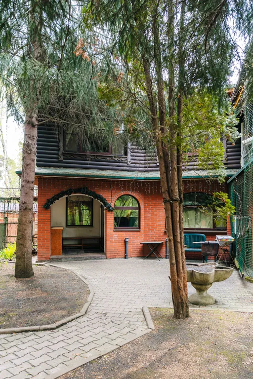 Дом в лесу в русском стиле