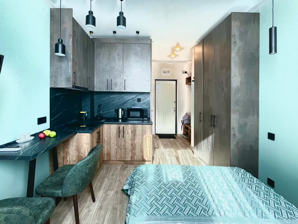 Квартира Квартира Студия возле санатория Южное взморье и пляжами Лазурь или Огонек — Адлер