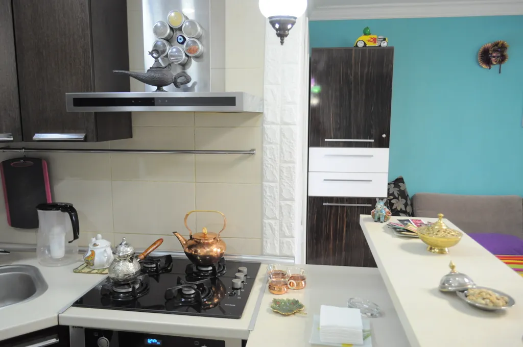 Квартира в ярких тонах