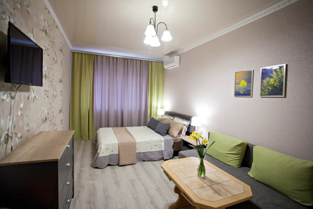 Квартира Просторная квартира в новом благоустроенном районе — Анапа