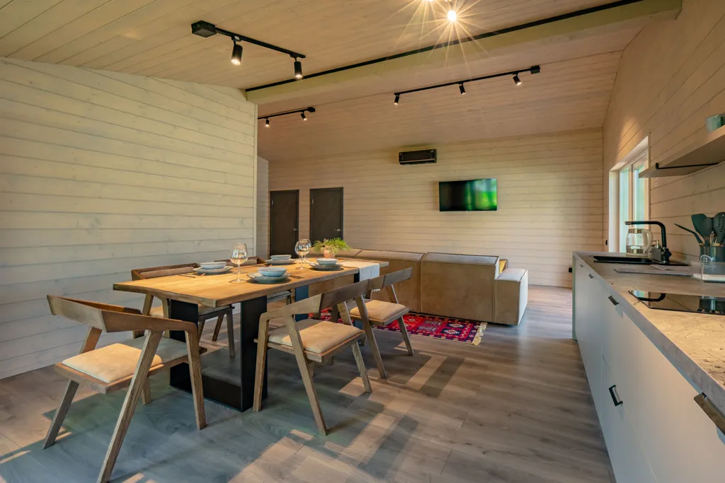 Дом с открытой террасой