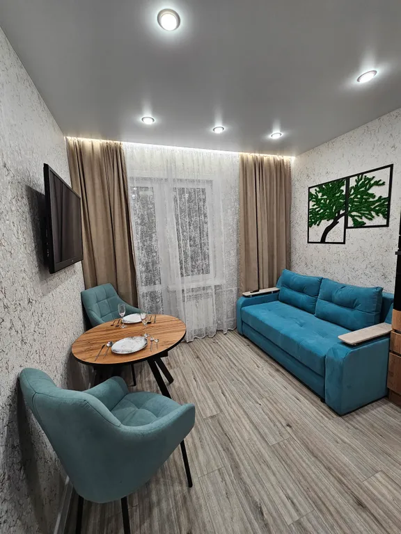 Квартира с дизайнерским ремонтом