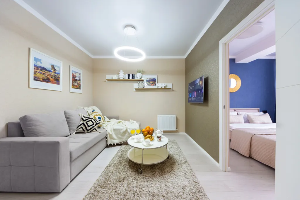 Светлая квартира у Курортного Парка