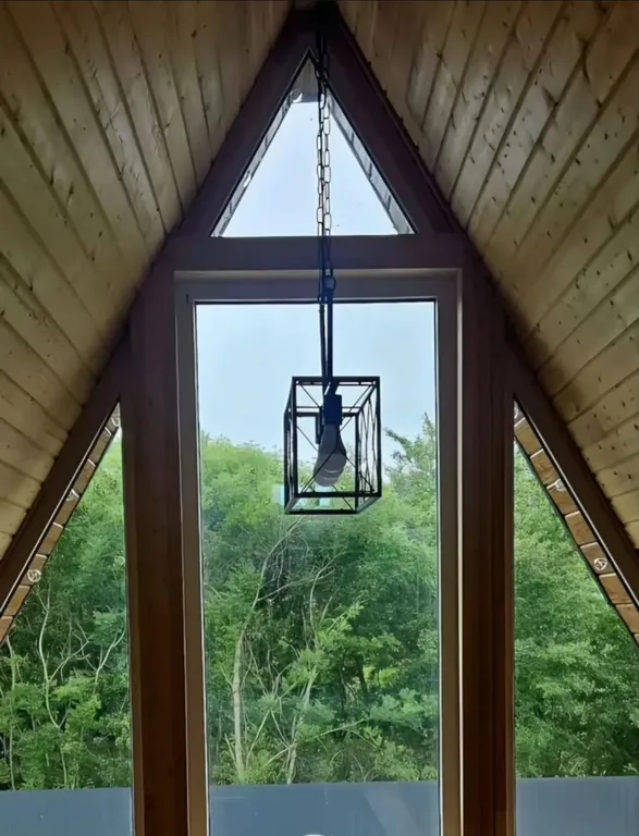 Новый дом афрейм с джакузи у моря и гор