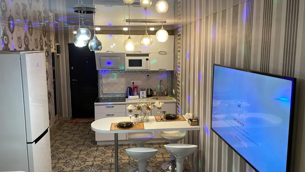 Квартира Квартира Двухуровневый лофт с сауной и джакузи — Москва