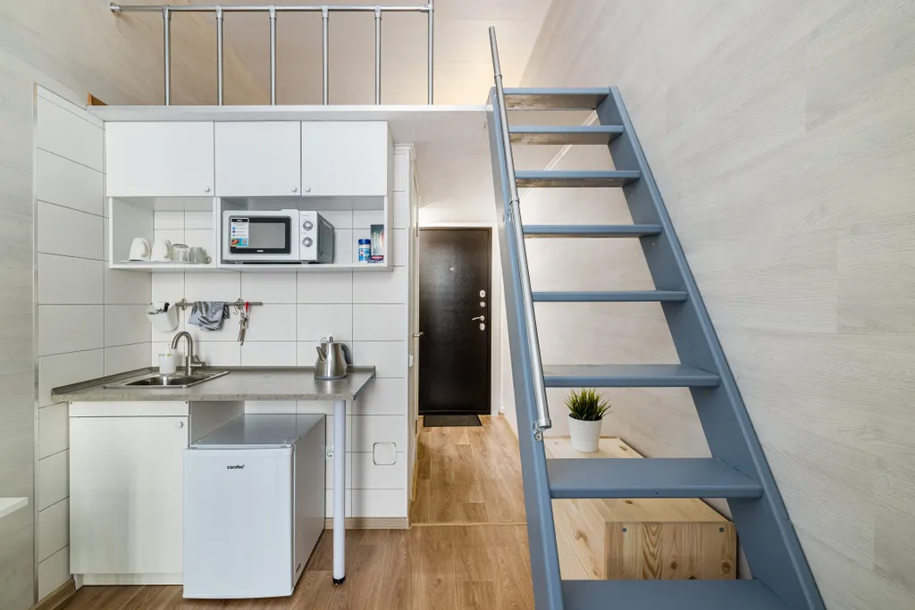 Квартира Квартира В Самом Центре Двухуровневая евро студия — Санкт-Петербург