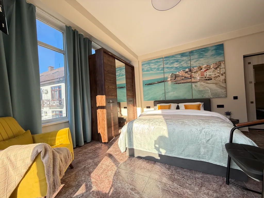 Квартира с шикарным видом на горы в центре Красной поляны