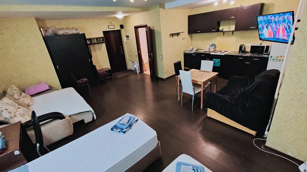 Просторная студия у парка