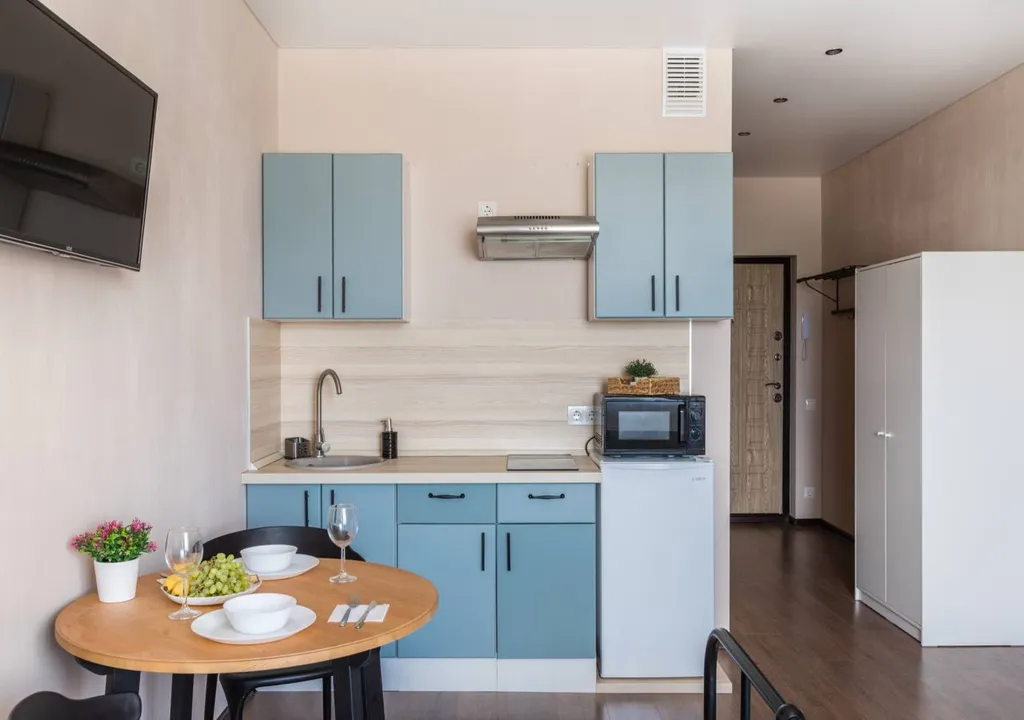 Светлая и уютная студия