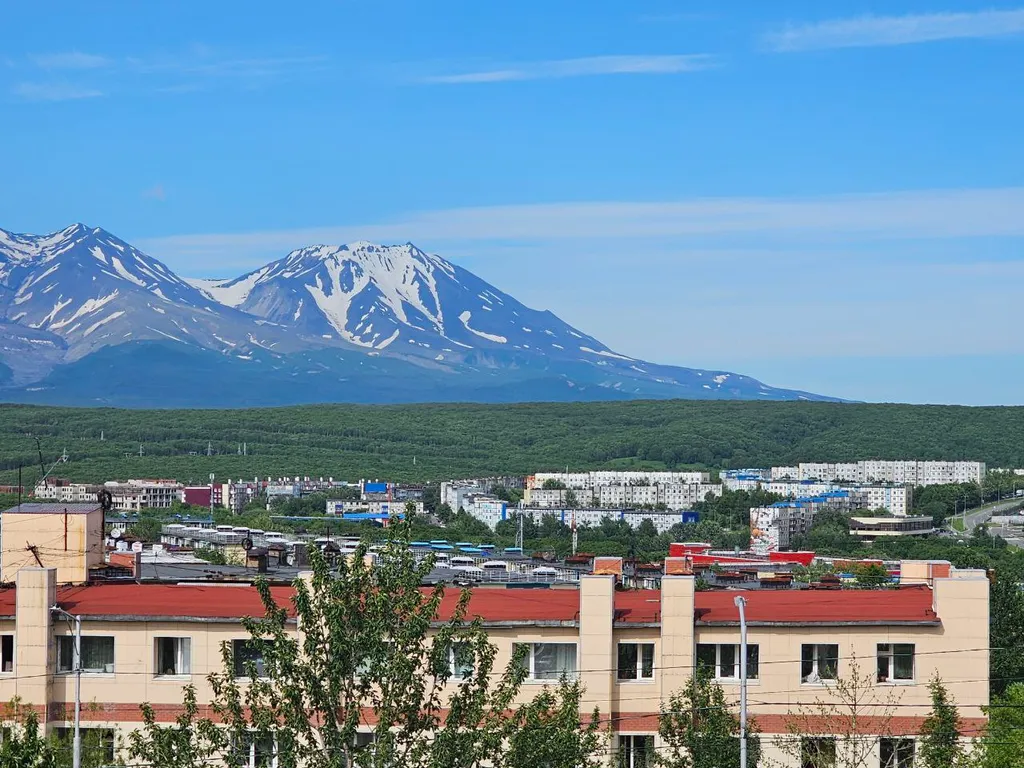 Квартира с видом на вулканы