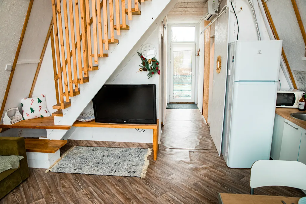 Дом с террасой и мангальной зоной для отдыха