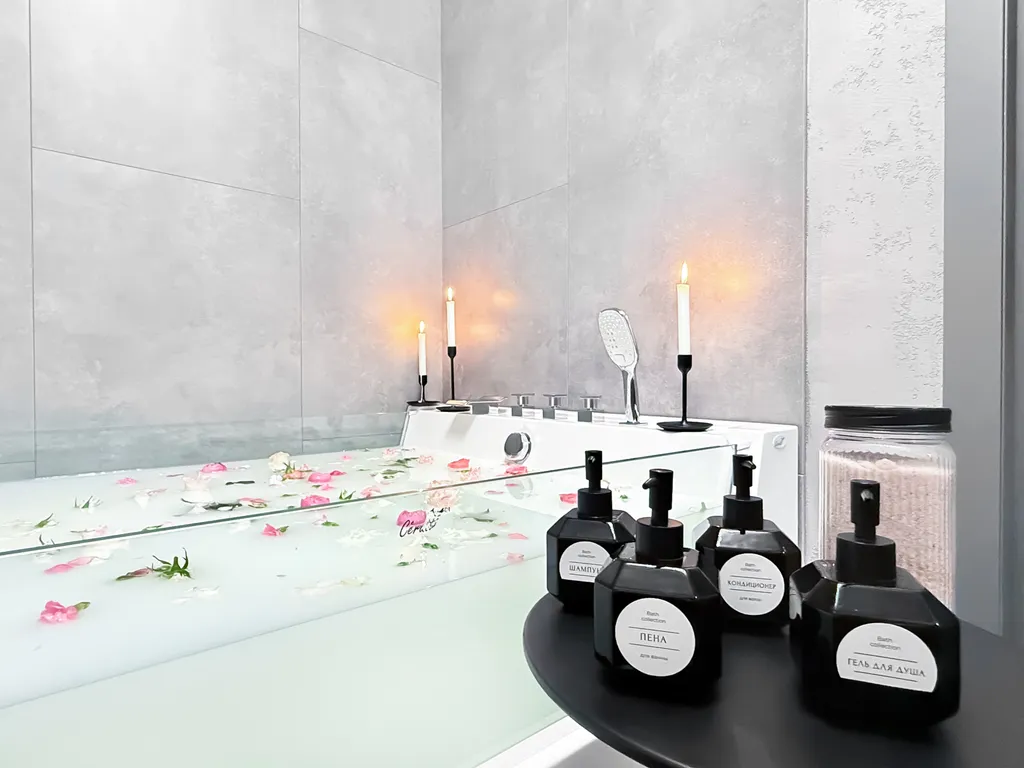 Эксклюзивный лофт с джакузи на двоих + tv