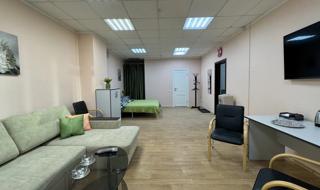 Просторная студия 1 на берегу Волги