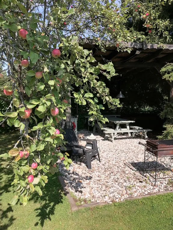 Домик в деревне с бассейном