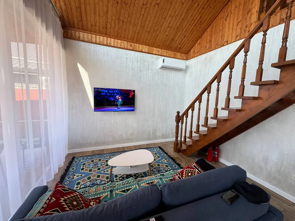 Дом коттедж на берегу Каспийского моря