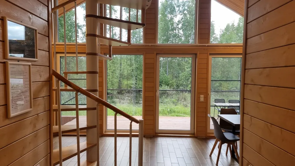 Коттедж Коттедж с видом на озеро — Приозерск