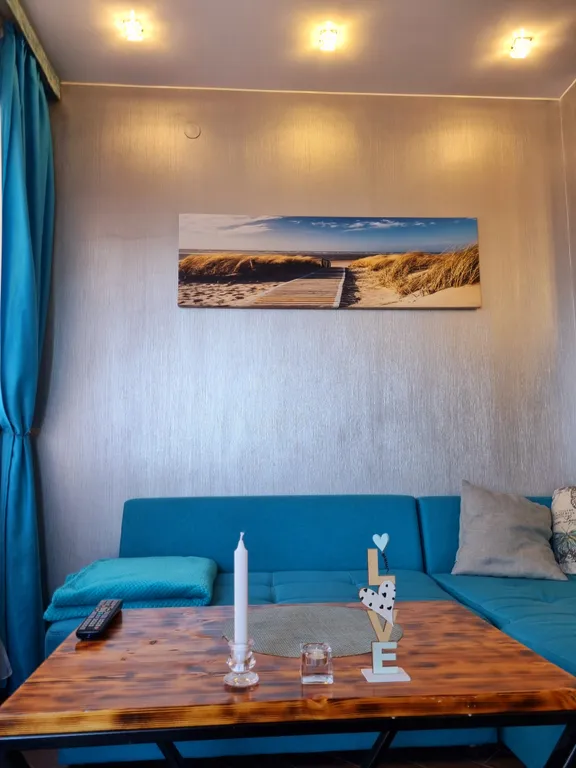 Квартира с большой террасой, видом на море, велосипедами и сапбордами