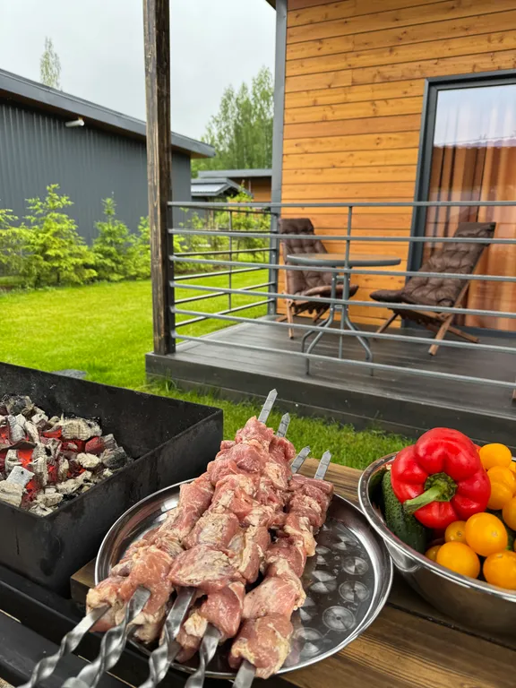 Коттедж Коттедж №4, рядом озеро, пляж — Светлое