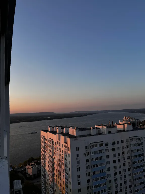 Квартира Квартира с видом на Волгу, 22 этаж, 5 минут до пляжа — Самара