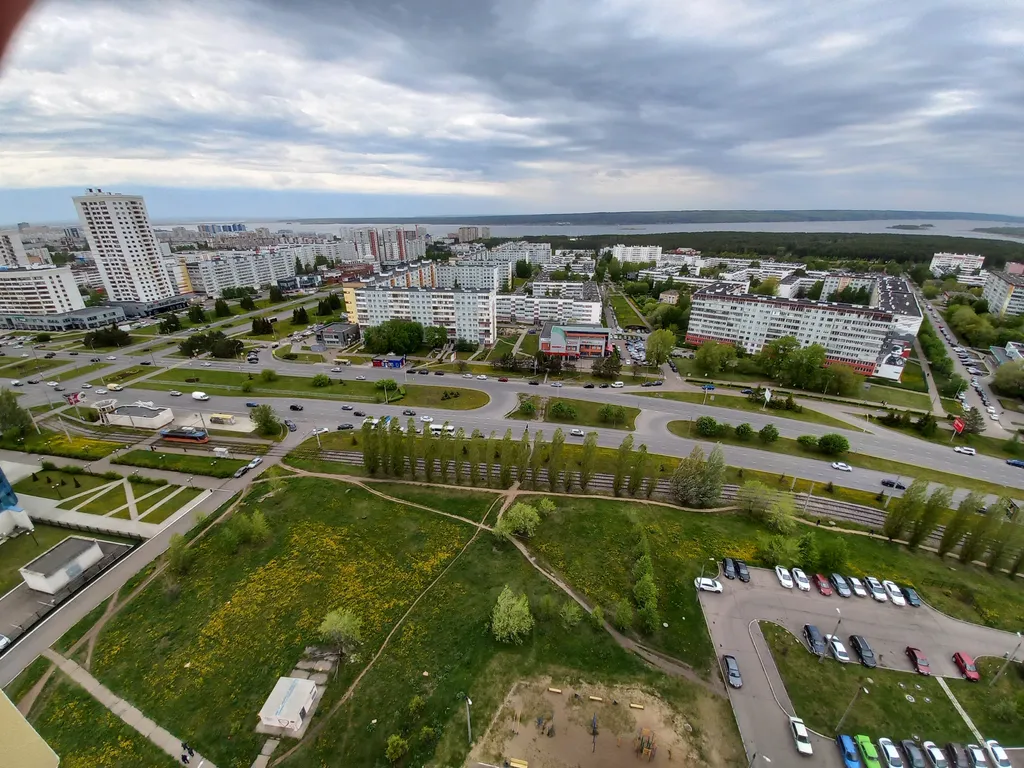 Квартира в центре с видом на Каму