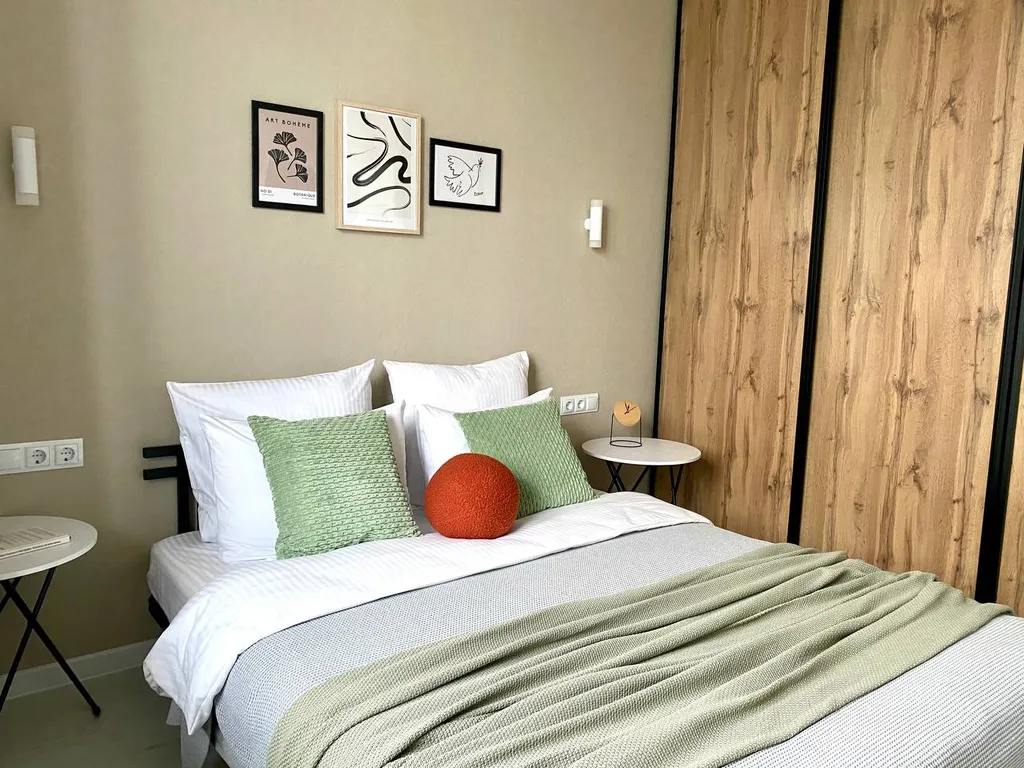 Евродвушка со своей террасой и высокими потолками