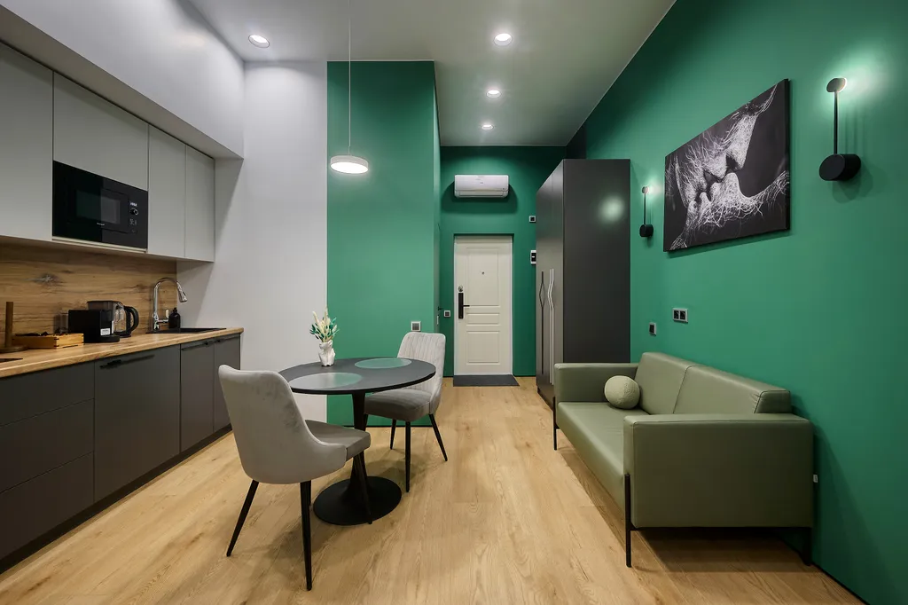 Квартира Квартира Студия Green — Москва