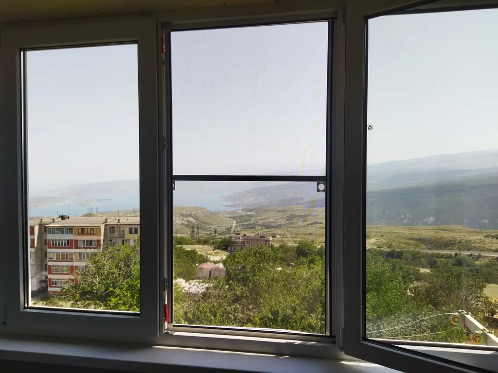 Уютная квартира с прекрасным видом на водохранилище и горы