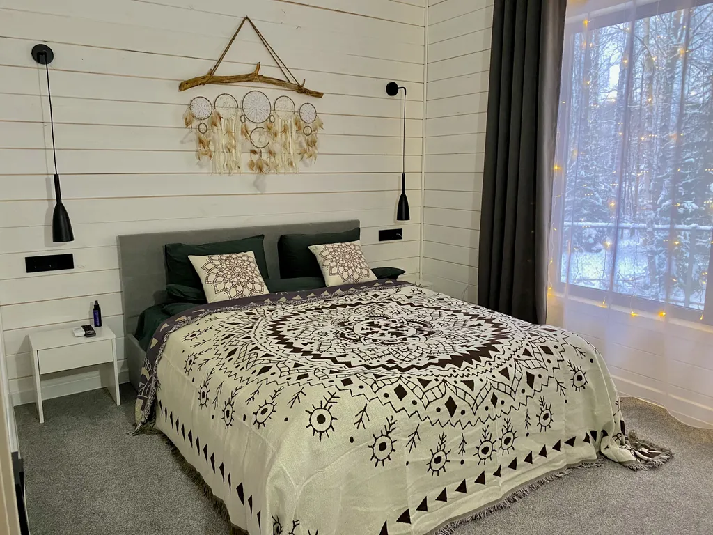 Эко-дом с панорамными окнами #1