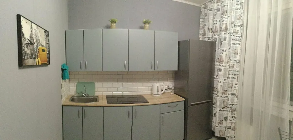 Уютная квартира с видом на берёзовую рощу