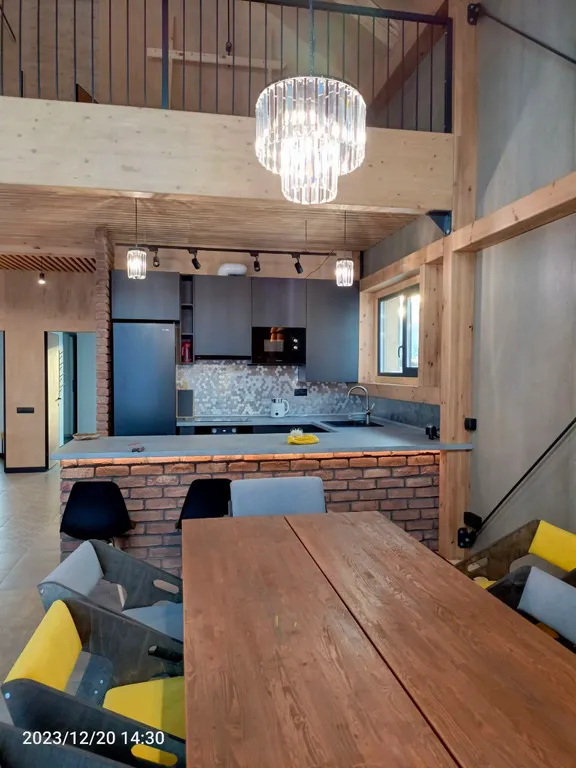 Шикарный коттедж со вторым светом в стиле лофт