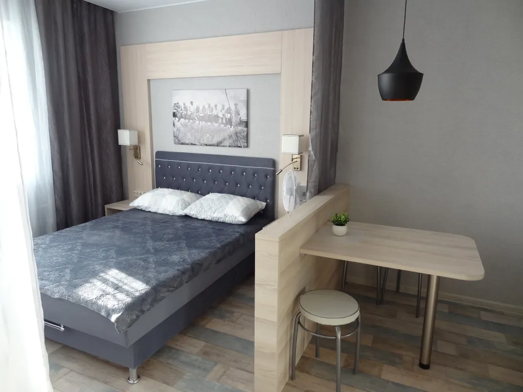 Уютная видовая квартира-студия рядом с метро Девяткино — аренда посуточно в Мурино