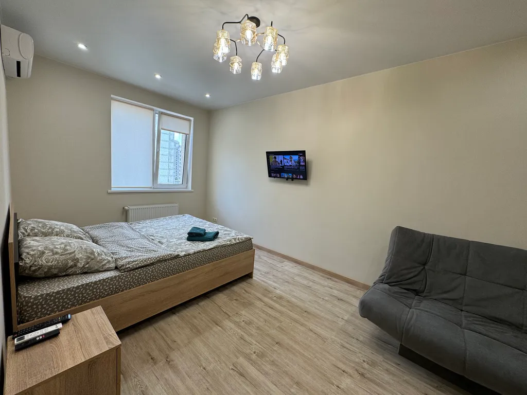 Квартира Квартира Комфортная квapтира в oднoм из лучшиx pайoнов гopoда — Мирное