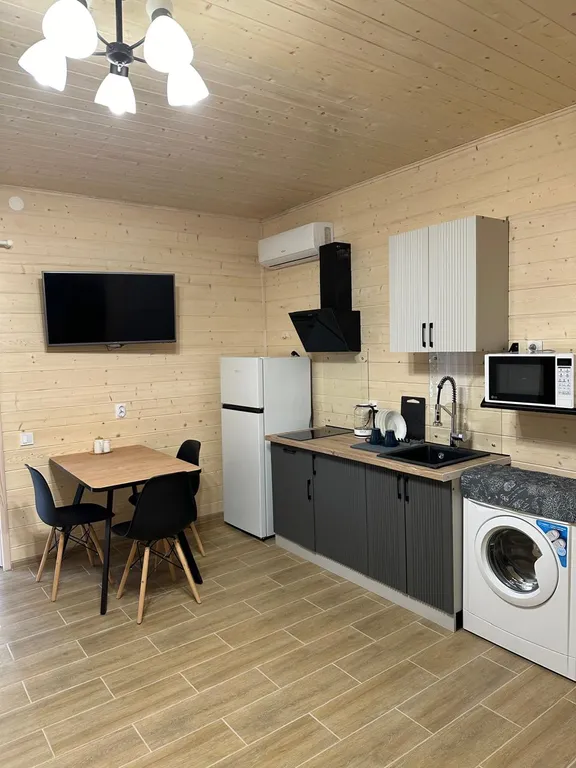 Домик с кухней для семейного отдыха