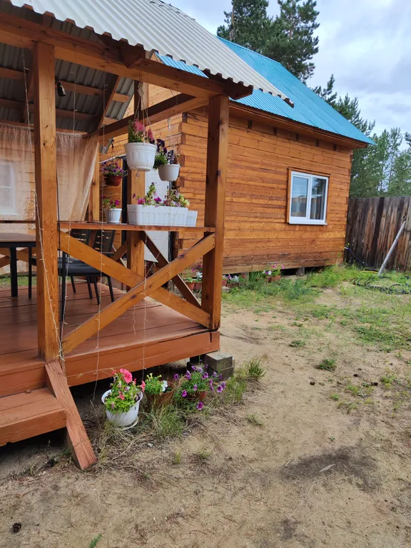 Комфортный сосновый дом