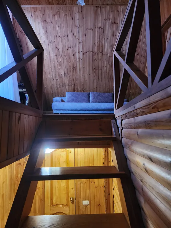 Двухэтажный дом с баней