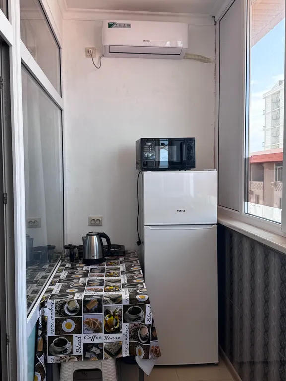 Студия с видом на море