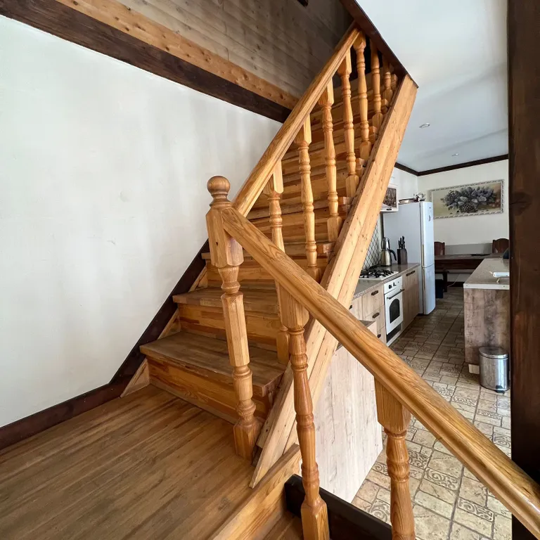 Шале с видом на горы в природном парке