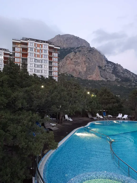 Видовая студия с видом на море и горы