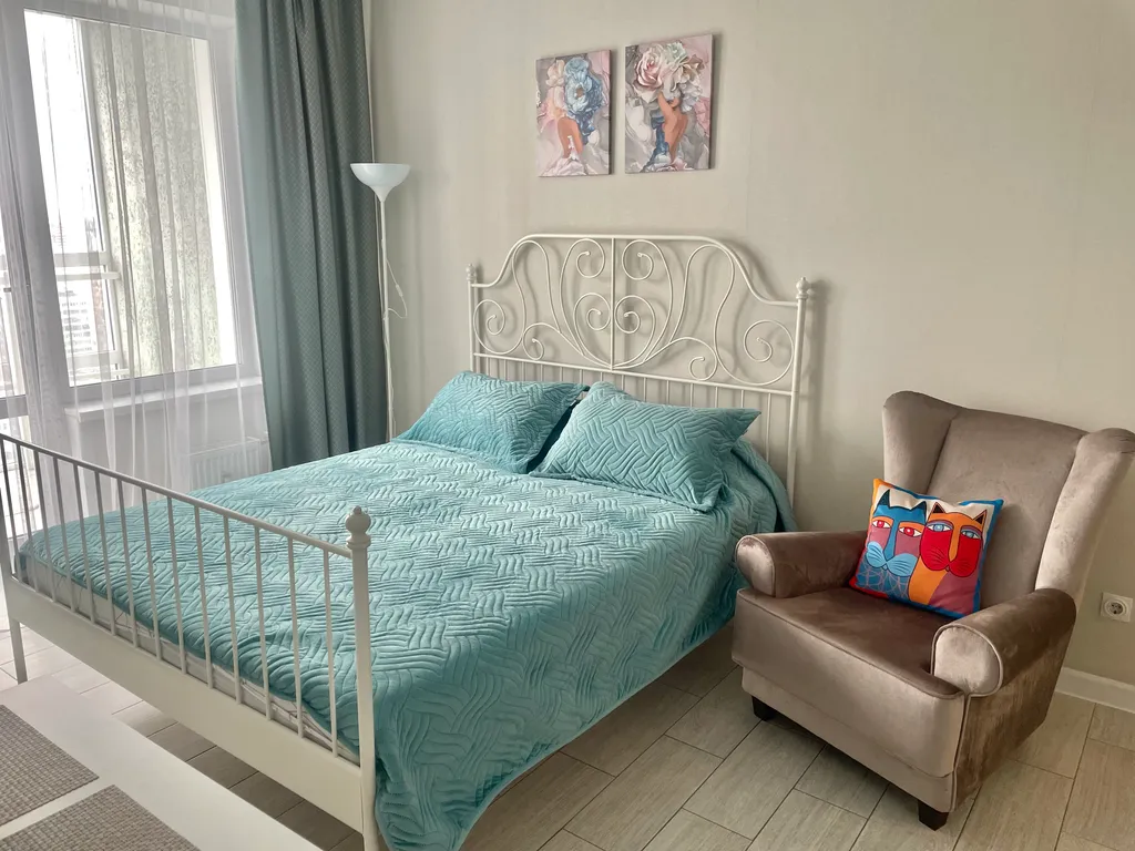 Студия в стиле прованс ЖК Европейский