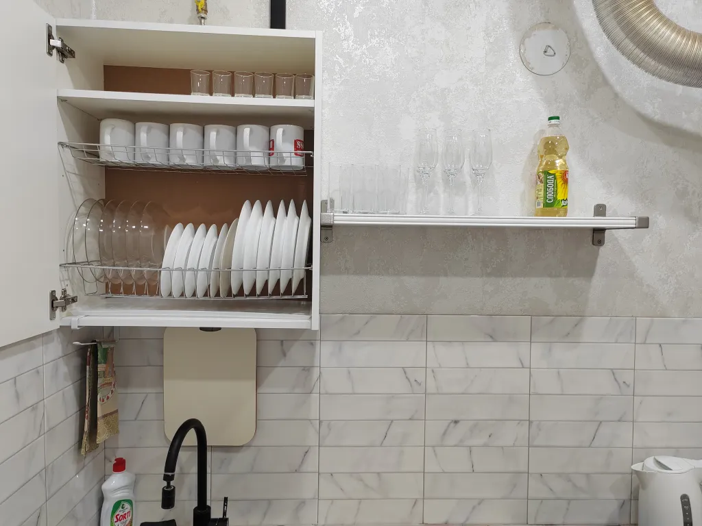 Светлая квартира для большой компании