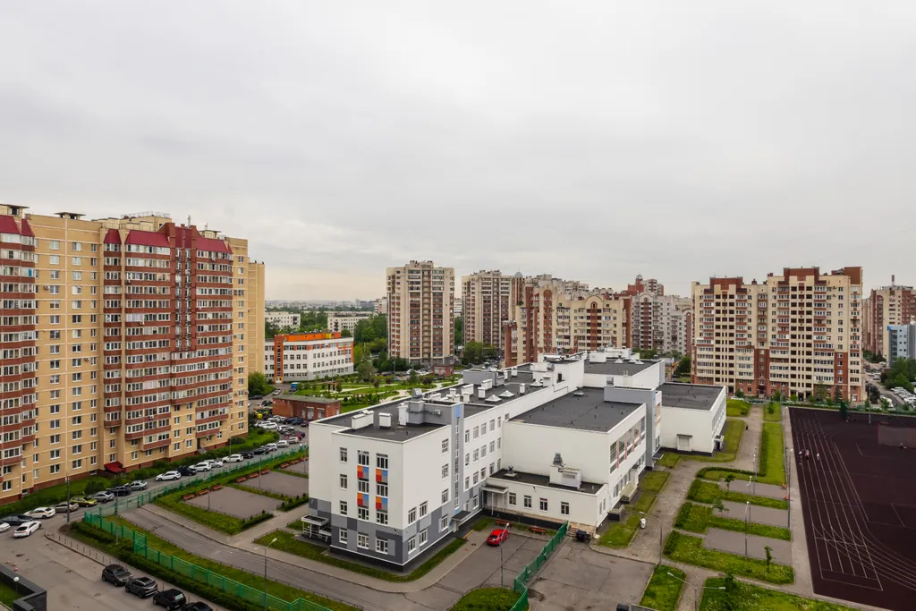 Стильная студия, тихий район, отличный вид из окна, все удобства
