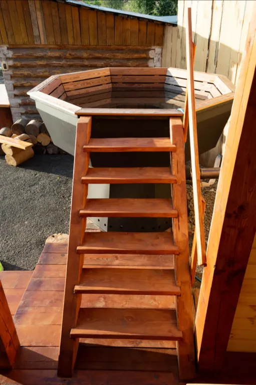 Коттедж с чаном  и баней