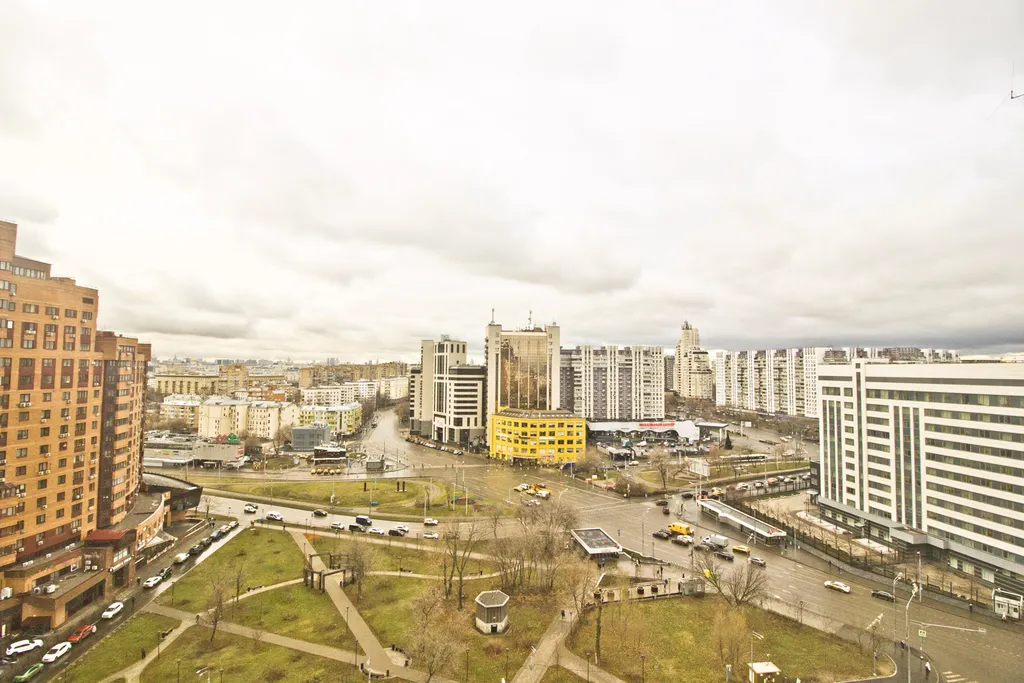 Квартира Квартира Трешка на Пролетарской с видом на город — Москва