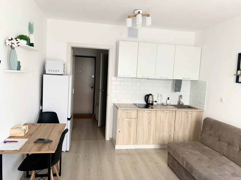 Уютная студия в современном тихом районе