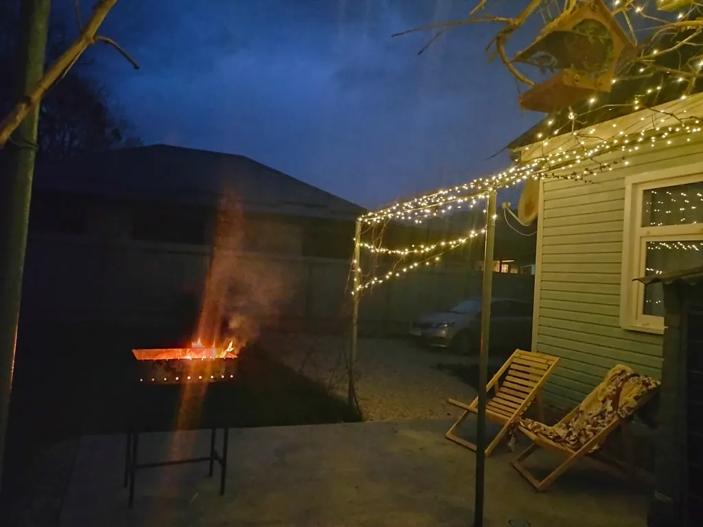 Уютный домик с видом на горы