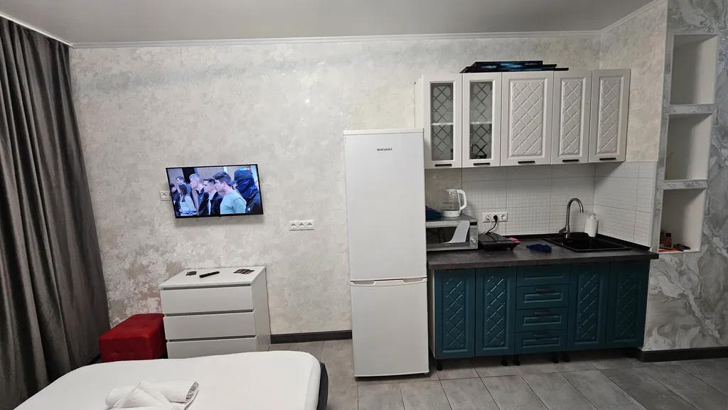 Уютная квартира-студия у станции метро павшино