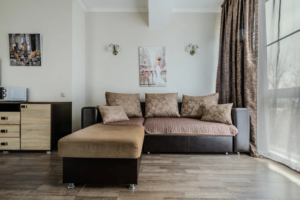 Апартамент с закатным балконом, 52 м², 2 этаж