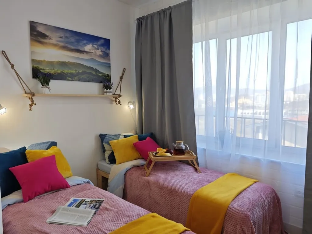 Комфортабельная студия со всем необходимым для двоих гостей